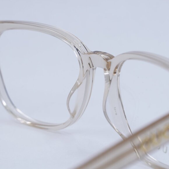 🕶️ New Gucci GG1746OA 002 Eyeglasses - Transparent Pale Pink Frame - Picture 6 of 10